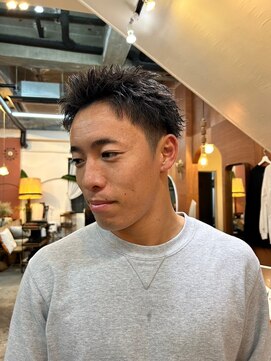 エディ(Edy) スパイキーショートメンズ刈り上げボックスショート眉毛カット