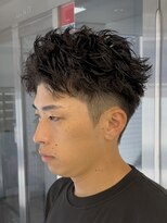 ウィル バイ ブラウン(Vir by Brown)&nbsp;MEN’S HAIR/サーフカール/刈り上げセンターパート/藤沢
