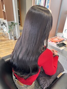 フーコー 小倉魚町店 (fuhcoh)の写真/〈小倉〉乾燥による広がり&パサつき解消には『髪質改善トリートメント』まとまりある柔らかい質感に♪