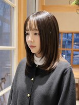 プールト ジュール モナミ(pourtoujours monami) 艶髪レイヤー×毛髪形状ケア