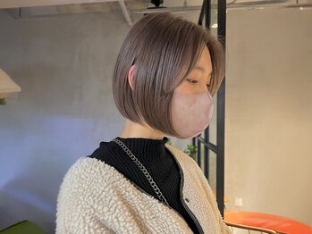 アトリエコア(Atelier Coa)の写真/《透明感・艶感を意識した明るい白髪染めグレイカラーが大人気》*大人女性にぴったりの薬剤でお悩み解決*