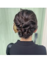 ヘアーレクスアリイ(Hair Lex Alii)&nbsp;ふわっとアップヘア/お祭りヘア/ヘアアレンジ