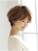 ４0代50代　首がキレイに見えるショート