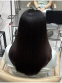 レイヤー×髪質改善ストレート