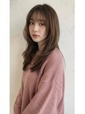 暗めカラー/韓国風/レイヤーカット/髪質改善/縮毛矯正/淵野辺