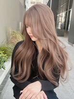 ジゼル ビエラ博多テラス店(GiseL) ミルクティーベージュ/ブリーチ/Wカラー