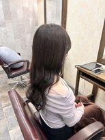 アンドカオマワリカットファム(Fann.)&nbsp;大人可愛いくびれレイヤーカット×艶髪ロング