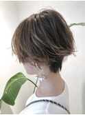 ナチュラルハンサムショート
