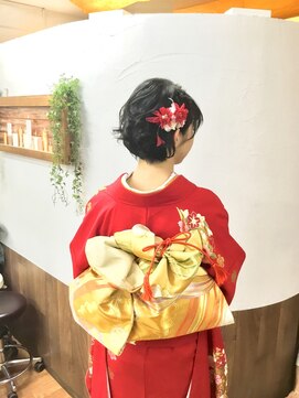 サロンド クラフト(salon de craft) 【成人式・結婚式に♪】振袖着物&ヘアセット