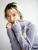 ビビト(bibito) bibito 切りっぱなしボブ ダブルカラー インナーカラー