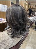 コントラストハイライトグレージュ