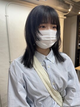 ソイ 下北沢(soi) 【髪質改善】顔まわりレイヤーミディアム