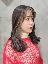 テトヘアー(teto hair) 韓国スタイル　MOMO　フェイスフレーミングカラー　インナー