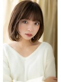 ショコラアッシュバイカラーうるツヤ大人ボブZ川口20代30代40代