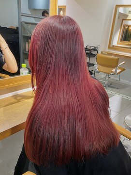 ローレンアオ(LOREN AO) ミルクティーベージュダブルカラーインナーカラーケアブリーチ