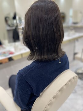 シェノン サントル(CHAINON CENTRE) 前髪/マルチダボブ/ピンクベージュ/インナーグレージュ