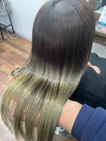 スリアン(sourian)&nbsp;ブリーチ縮毛矯正×髪質改善