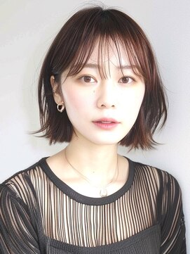 ブロウ ネックス ザ サロン 表参道(VLOW nex the salon) 【hit style#31】愛されボブ vlow 表参道 韓国 髪質改善 前髪