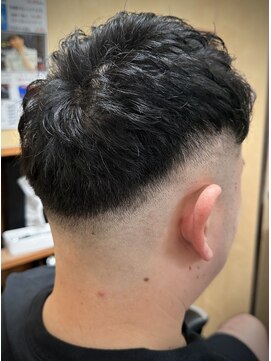 ヒロギンザ 銀座本店(HIRO GINZA) スキンフェードジェットモヒカン