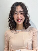 アンアミ シブヤ(Un ami shibuya) 【Unami】ニュアンスボブパーマ 大楽