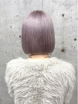 ヤーン(yarn.) ピンクパールベージュ/ボブ【赤堀友哉】