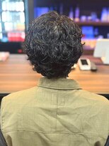 クラシコ(CLASSICO)&nbsp;＜理容室＞スーツ短髪パーマツーブロック束感モテる黒髪