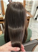 ナチュラル艶髪ブラウン