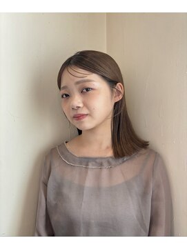 オアズヘアービィグラッド(ORe'S HAIR BE GLaD) 透明感ベージュカラー