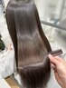 《髪にドラマを》カット＋髪ドラ髪質改善ストレート＋5TR
