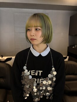 画の写真/【夏のトレンドカラー/韓国風カラー★】ブリーチの有無も一緒に相談◎色モチ抜群!!色落ちも楽しめる♪