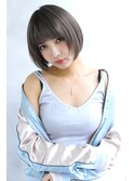 【CANVAS】マッシュボブ＿ダブルカラー＿ブリーチ＿ハイライト