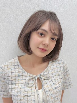 ディフィーノ 赤坂(DIFINO) ミニボブレイヤー/透明感カラー/顔まわりカット/巻ける縮毛矯正