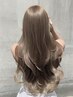 【透明感◎】似合わせカット+ダブルカラー+トリートメント（那覇/小禄/韓国）