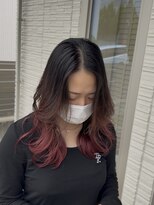 リアン(LIAN)&nbsp;ハイライトカラーミルクティーベージュケアブリーチダブルカラー