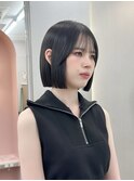 ◯ オリーブグレー/韓国/レイヤーカット/髪質改善/縮毛矯正/札幌