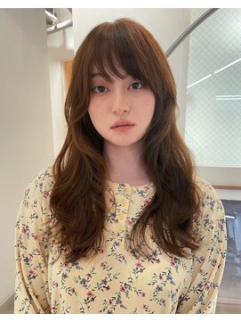 ナヌーク シブヤ(nanuk shibuya) 外国人風レイヤーブラウン