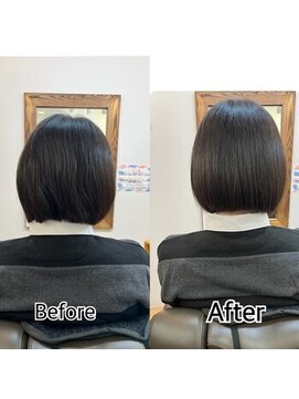 アミエ(ami e) スパケアコース+カット・髪質改善・縮毛矯正・白髪染め