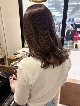 ビーバイシージャストビューティー(B by C just beauty) 春カラー ピンクブラウン