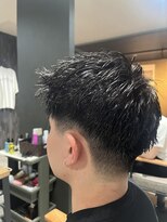 スウェル 柏店(Swell)&nbsp;刈り上げセンターパート/波巻きツイストスパイラル/柏