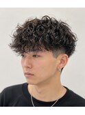 スペインカール×フェード