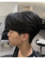 ビカム 名駅EAST(become) シースルーセンターパート/コンマバング/韓国ヘア/名古屋/名駅