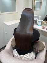 セタ 新宿(seta)&nbsp;美髪髪質改善ストレート/艶髪ロング/ダークブラウン