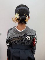 アカネ(Akane)&nbsp;リボンアレンジ　卒業式ヘアセット　10代　20代