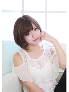 コークス 原宿 表参道(COKETH) 大人かわいい　髪質改善ショートボブ　 （原宿　縮毛矯正）