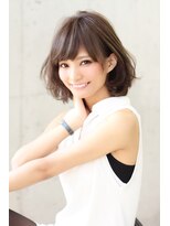 ビューイースト 亀戸 錦糸町(VIEW EAST)&nbsp;ミディアムヘアは耳かけパーマでお手入れ簡単