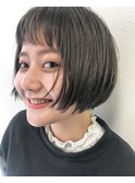 #透明感カラー#ショートスタイル