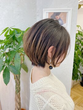 ロンドプランタン 恵比寿(Lond Printemps) 【Lond佐野】小顔耳かけ色気ボブフォギーベージュ毛先パーマ