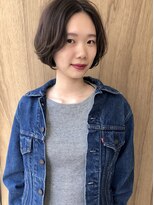 ツイギー 伊賀上ビル店(TWiGGY)&nbsp;ラフなショートボブ。