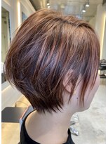 ヘア デザイン リスク(HAIR DESIGN RISK)&nbsp;【RISK 高橋勇太】シルエットが完璧!!前下がりショートボブ
