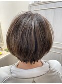 丸みショートボブ